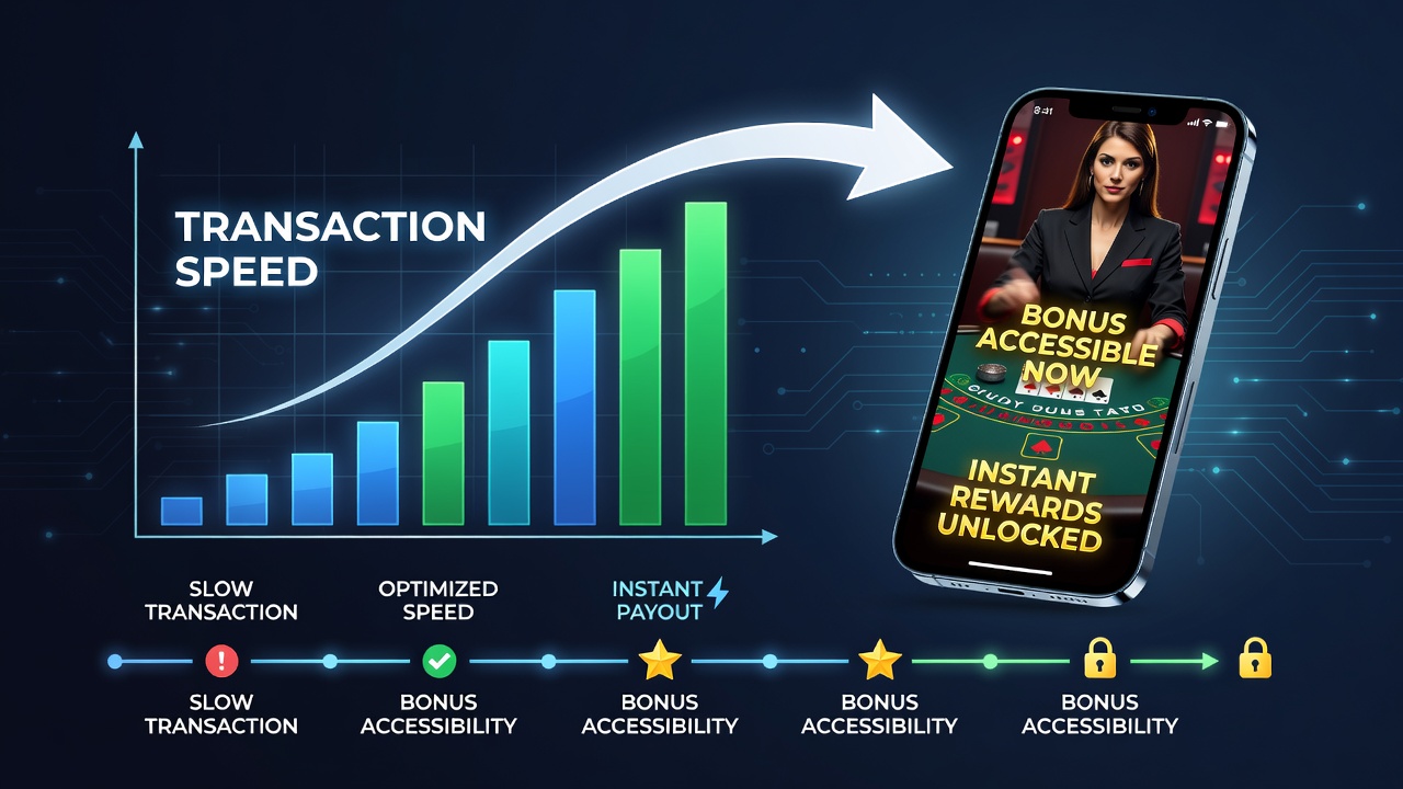 Mobile live dealer app interface showing transaction processing and bonus claim screen