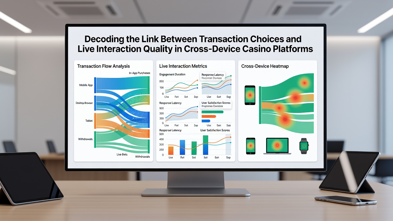 Live dealer interaction on tablet and desktop showing synchronized transactions