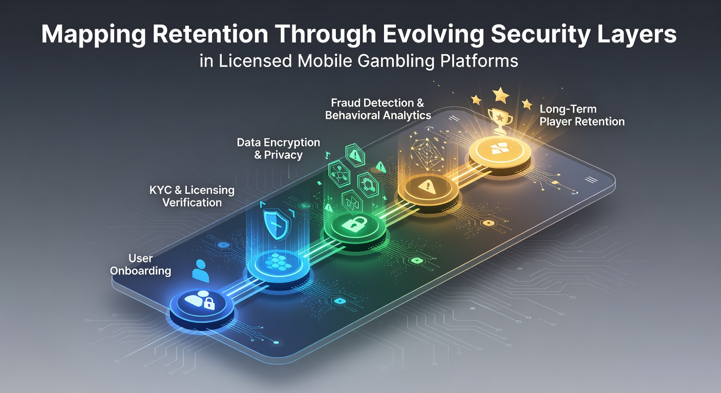 Overview of security layers enhancing retention in mobile gambling apps
