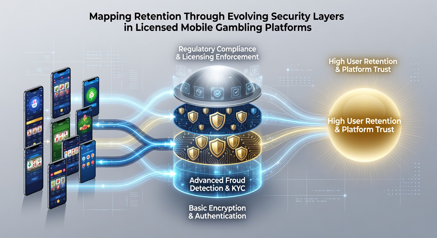 Detailed view of biometric and encryption security layers in gambling platforms