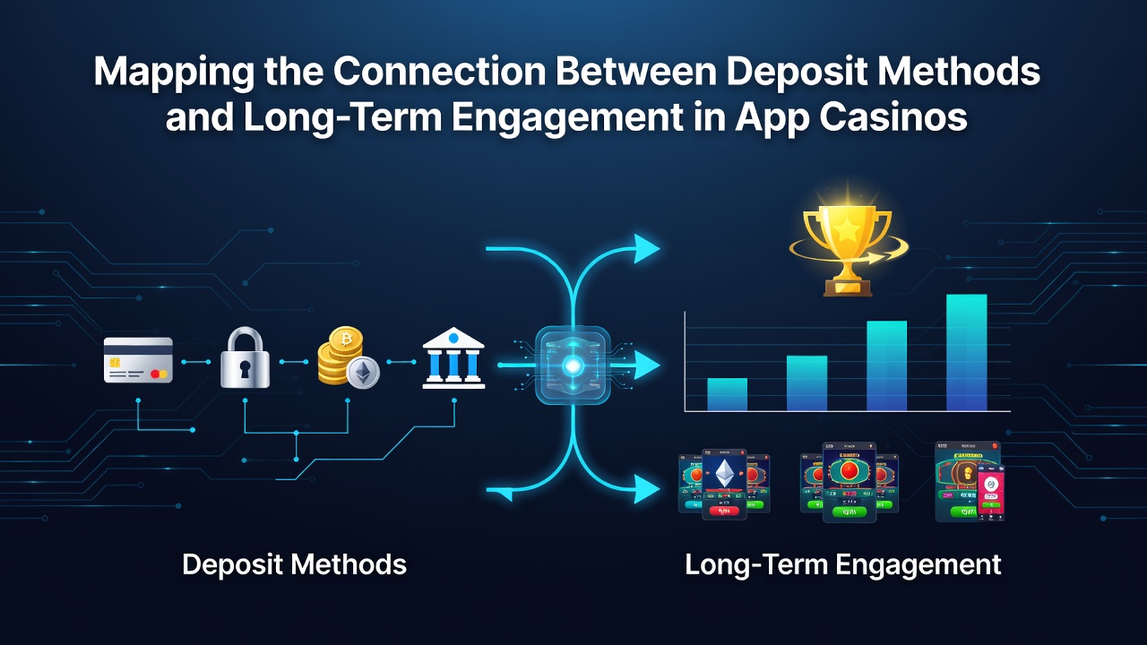 Overview of various deposit methods displayed on a mobile casino app interface showing credit cards, e-wallets and bank transfers