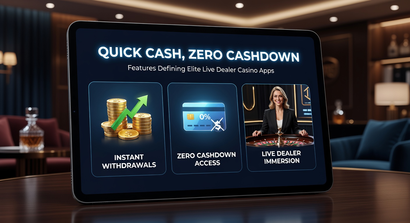 Screenshot of a live dealer blackjack table on a mobile casino app, showing real-time interaction and fast payout options