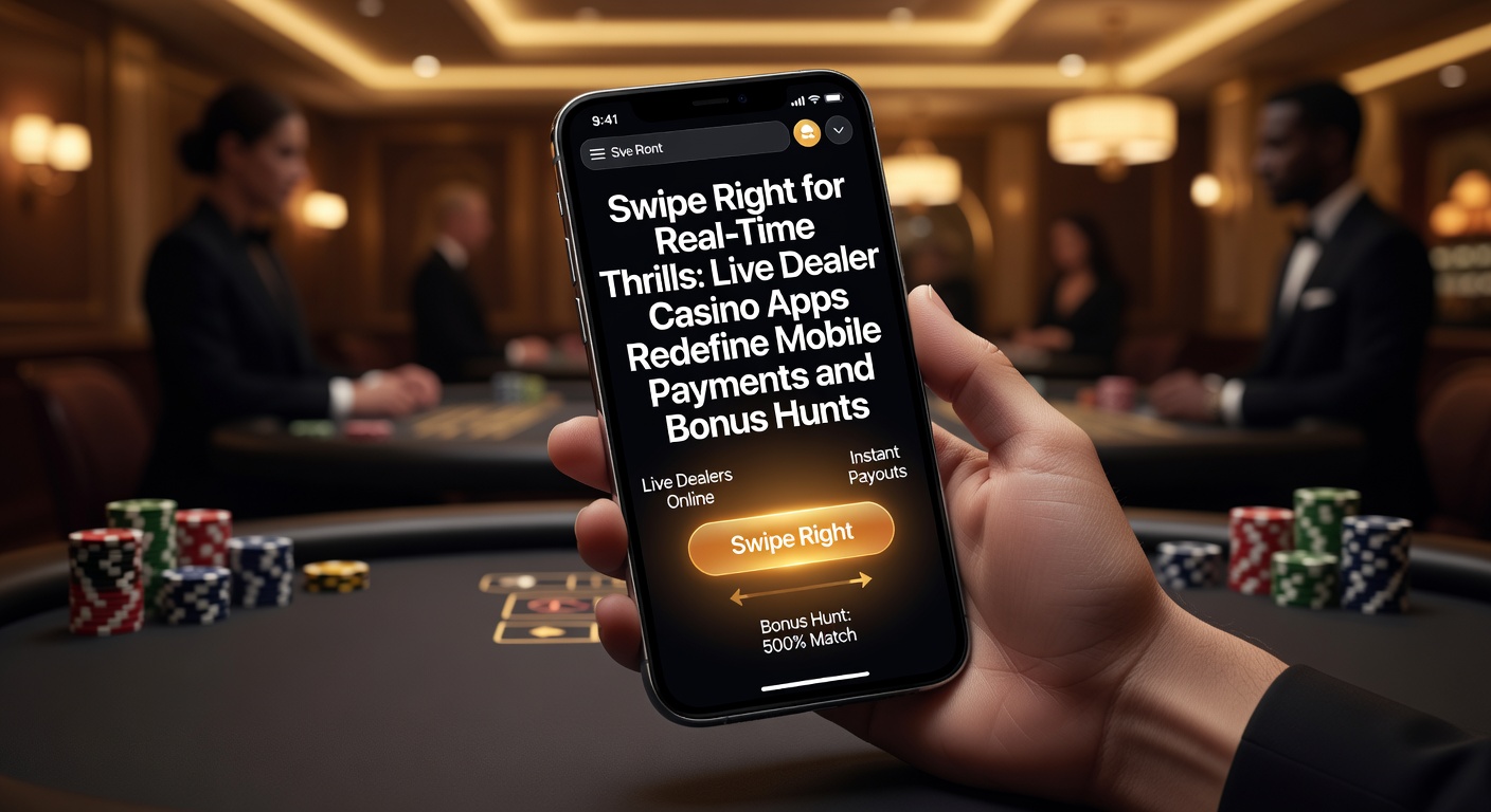 Dynamic screenshot of a live dealer blackjack table on a mobile casino app, highlighting quick-swipe payment buttons and a flashing bonus multiplier